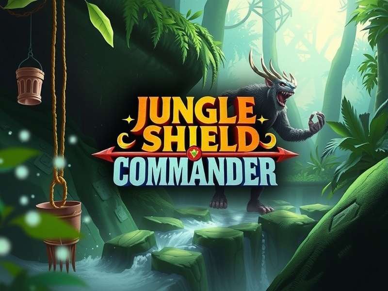 Jungle Shield Commander Game Banner